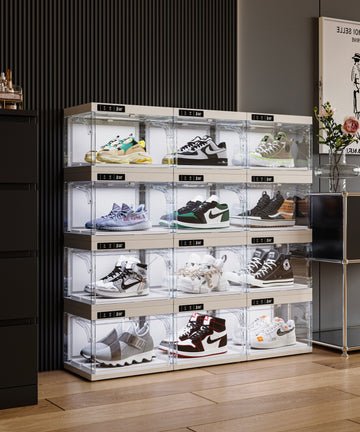 Automatic-Opening-Display-Case-with-LED-Light-Remote-Control-Smart-Shoe-Box-for-Action-Figures-&-IPs