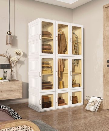 Installation-free wardrobe