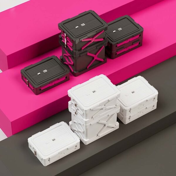 ANTBOX Spring-Loaded Fabric Vacuum Storage Box - Premium Compression ...